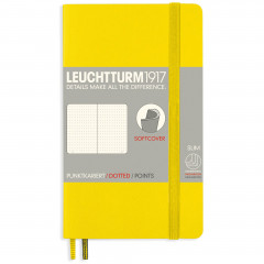 Записная книжка Leuchtturm Pocket A6 Lemon мягкая обложка 123 стр
