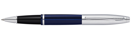 Ручка-роллер Cross Calais Chrome/Blue Lacquer