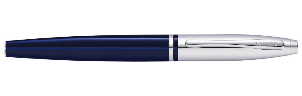 Ручка-роллер Cross Calais Chrome/Blue Lacquer, артикул AT0115-3. Фото 3