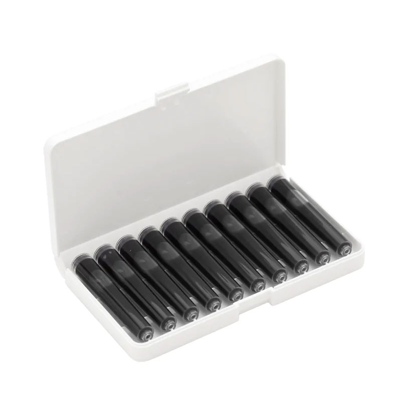 Картриджи с чернилами (10 шт) для перьевых ручек TWSBI Swipe черный, артикул M2531220. Фото 1
