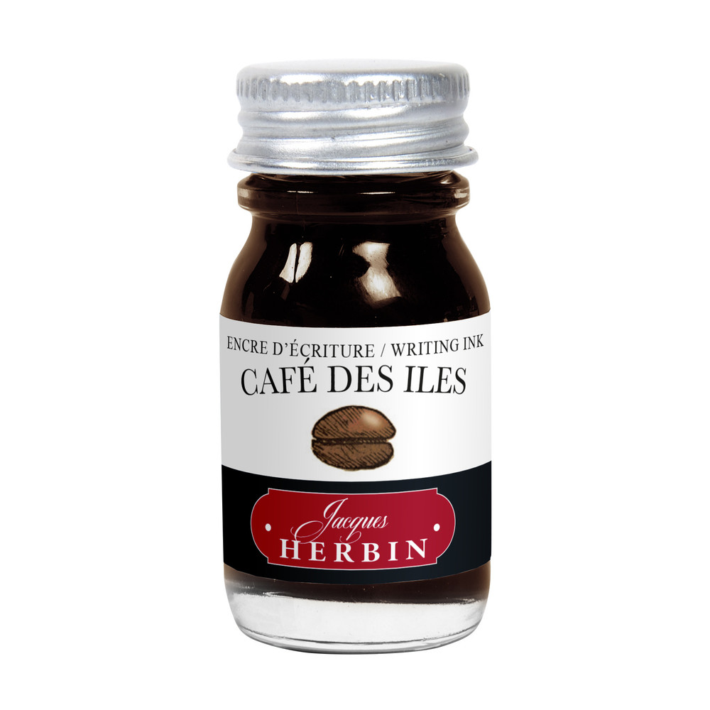 Флакон с чернилами Herbin Cafe des iles (светло-коричневый) 10 мл, артикул 11546T. Фото 1