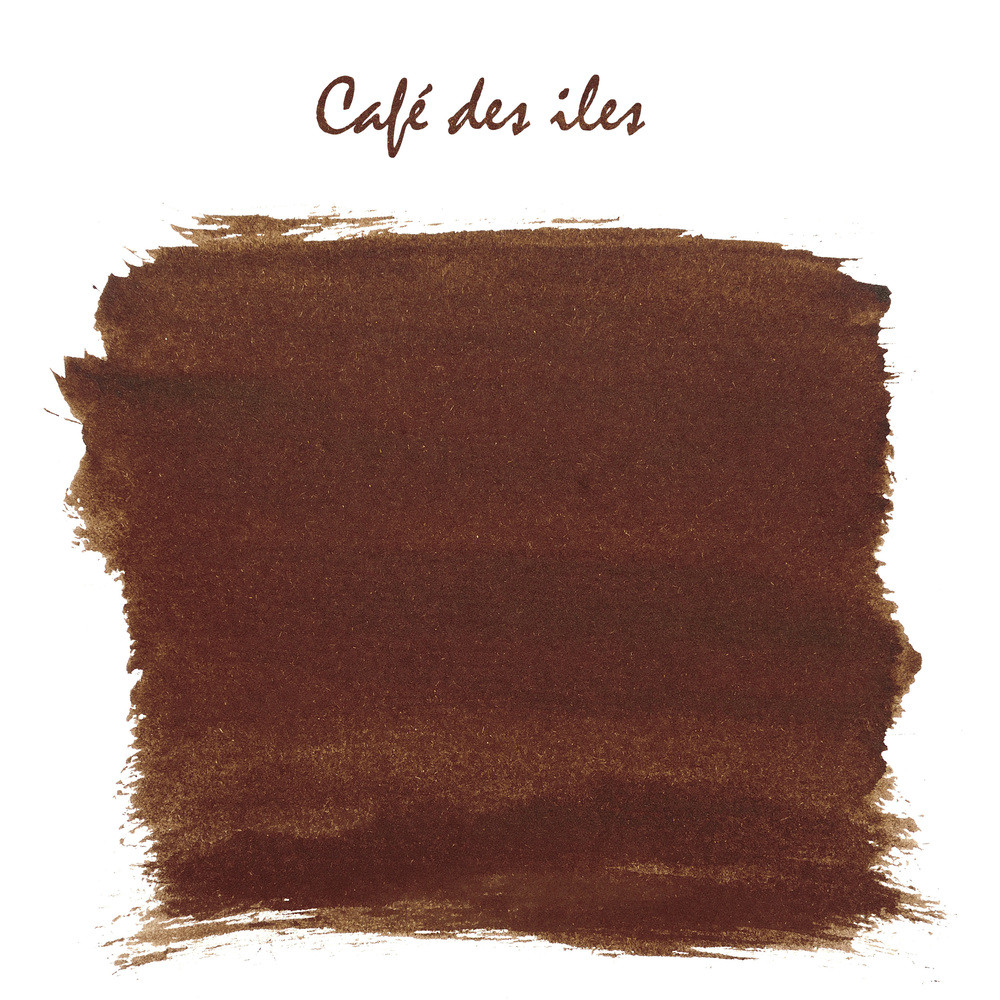 Флакон с чернилами Herbin Cafe des iles (светло-коричневый) 10 мл, артикул 11546T. Фото 2