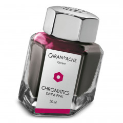 Флакон с чернилами Caran d'Ache Chromatics Divine Pink розовый 50 мл