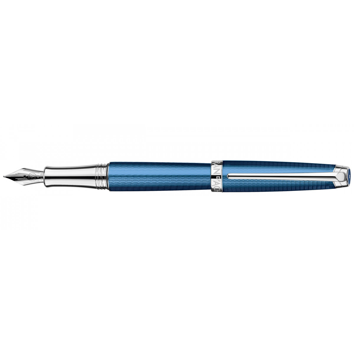 Перьевая ручка Caran d'Ache Leman Grand Blue SP, 4799.158 Перьевая ручка Caran d'Ache Leman Grand Blue SP, артикул 4799.158. Фото 1