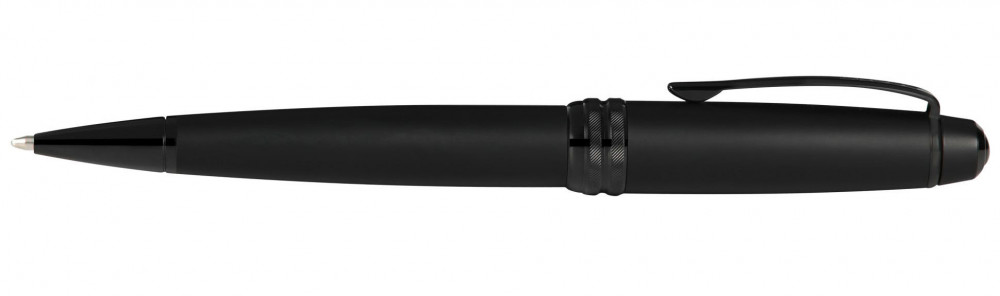 Шариковая ручка Cross Bailey Matte Black Lacquer, артикул AT0452-19. Фото 2