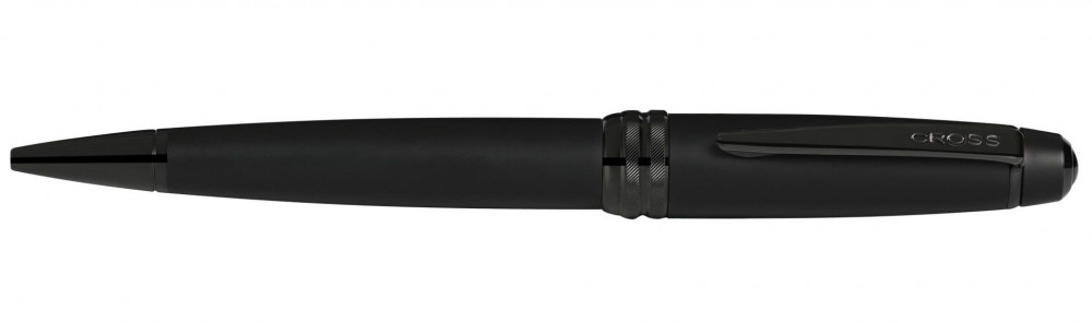 Шариковая ручка Cross Bailey Matte Black Lacquer, артикул AT0452-19. Фото 3