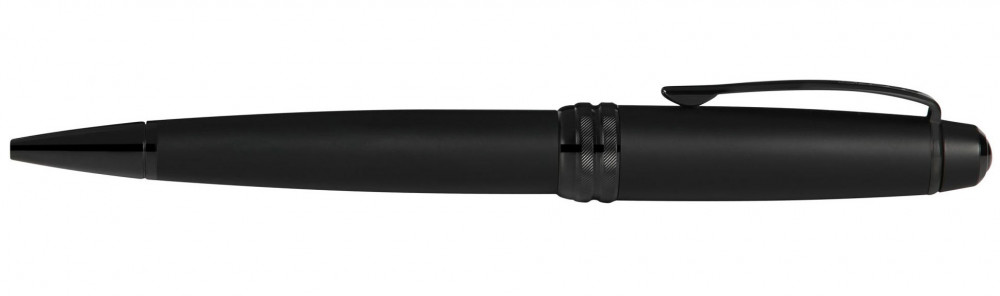 Шариковая ручка Cross Bailey Matte Black Lacquer, артикул AT0452-19. Фото 4