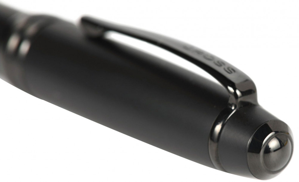 Шариковая ручка Cross Bailey Matte Black Lacquer, артикул AT0452-19. Фото 6