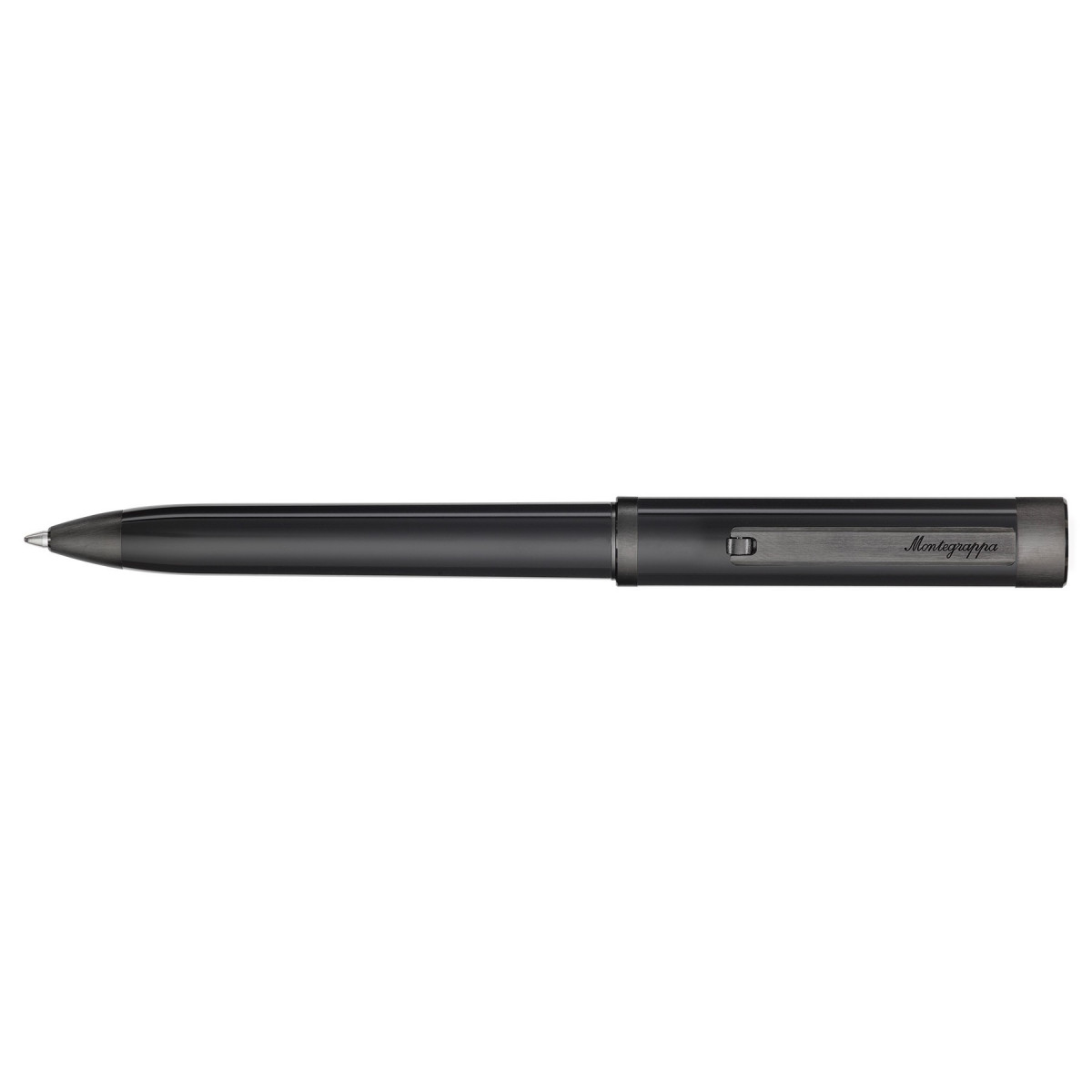 Шариковая ручка Montegrappa Zero Ultra Black Ruthenium, zero-l-bp Шариковая ручка Montegrappa Zero Ultra Black Ruthenium, артикул zero-l-bp. Фото 1