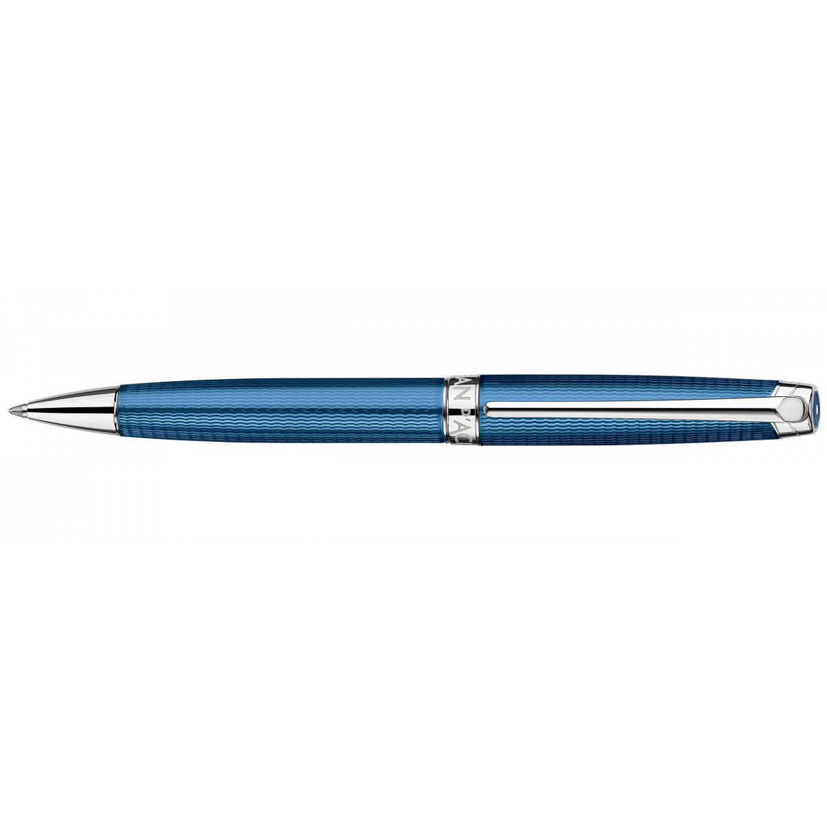 Шариковая ручка Caran d'Ache Leman Grand Blue SP, 4789.168 Шариковая ручка Caran d'Ache Leman Grand Blue SP, артикул 4789.168. Фото 1