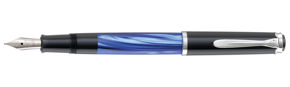 Перьевая ручка Pelikan Elegance Classic M205 Blue-Marbled CT, артикул 801966. Фото 1