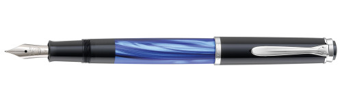 Перьевая ручка Pelikan Elegance Classic M205 Blue-Marbled CT