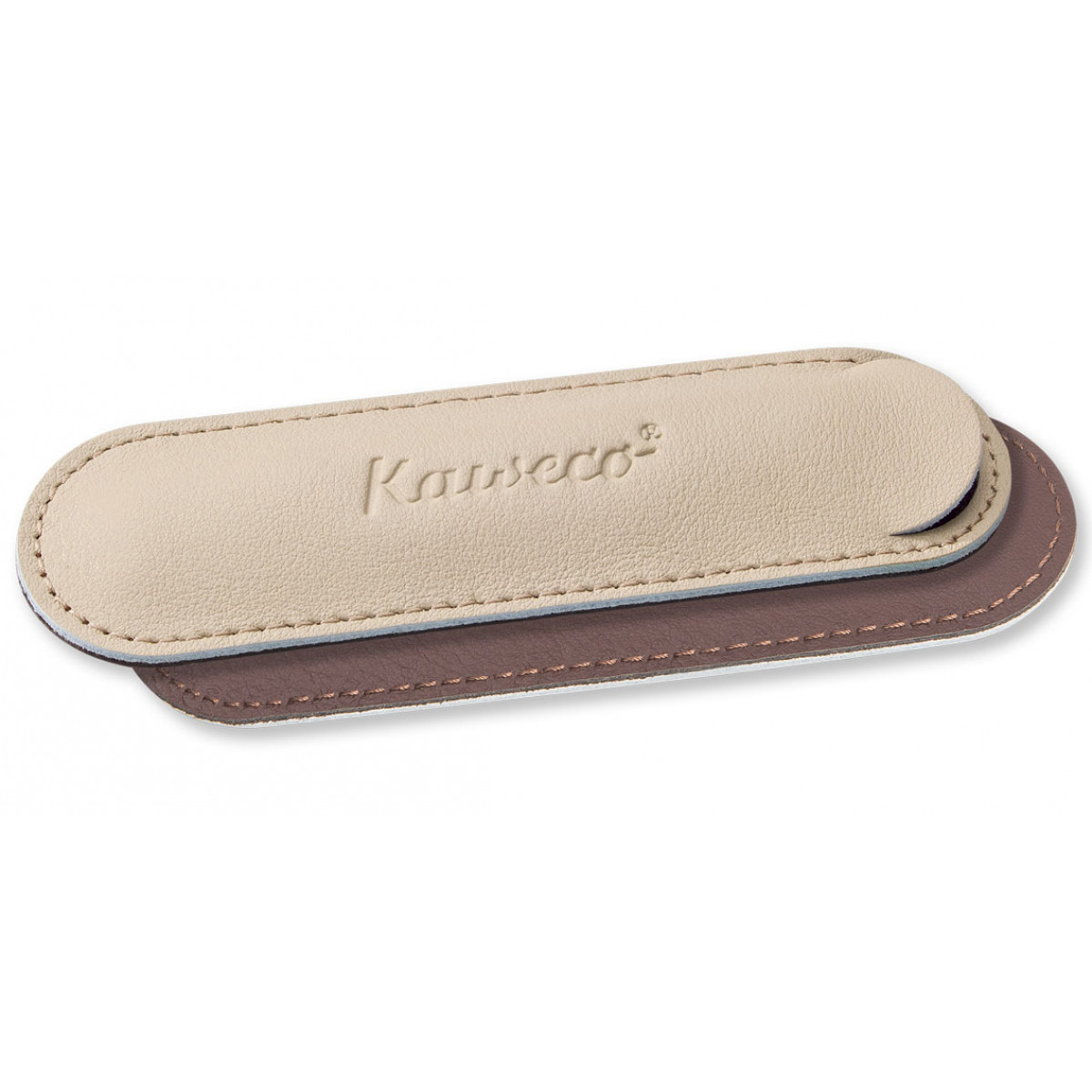 Кожаный чехол Eco Creamy Espresso для ручки Kaweco Sport кремовый, 10001676 Кожаный чехол Eco Creamy Espresso для ручки Kaweco Sport кремовый, артикул 10001676. Фото 1