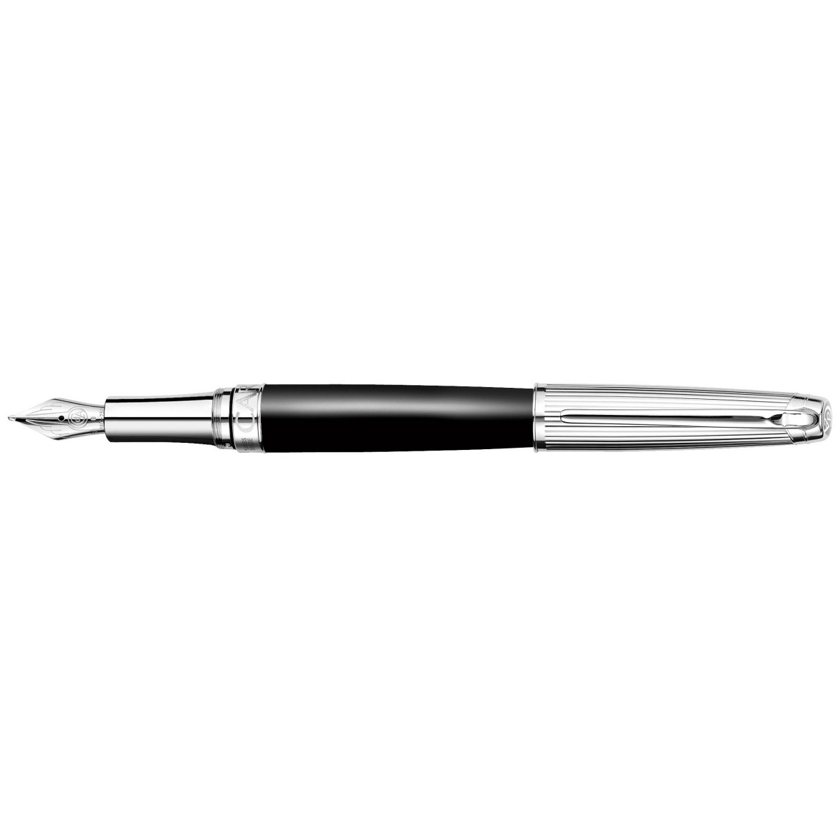 Перьевая ручка Caran d'Ache Leman Bicolor Black SP, 4799.279 Перьевая ручка Caran d'Ache Leman Bicolor Black SP, артикул 4799.279. Фото 1