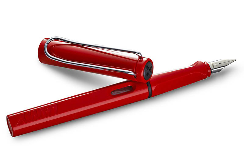 Перьевая ручка Lamy Safari Red, артикул 4000178. Фото 2