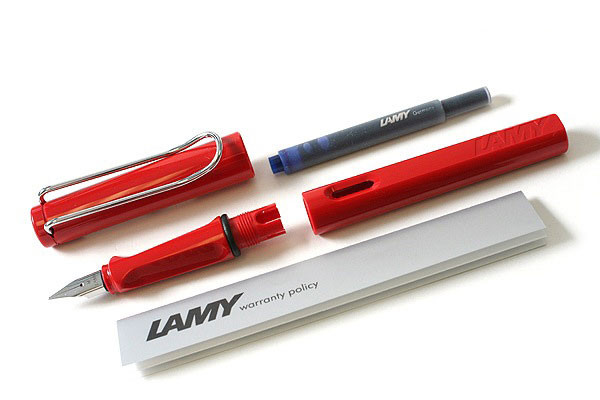 Перьевая ручка Lamy Safari Red, артикул 4000178. Фото 4