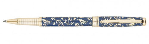 Ручка-роллер Pierre Cardin Renaissance синий лак гравировка с позолотой