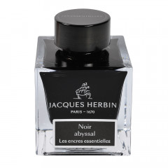 Флакон с чернилами J. Herbin Noir Abyssal (черный) 50 мл