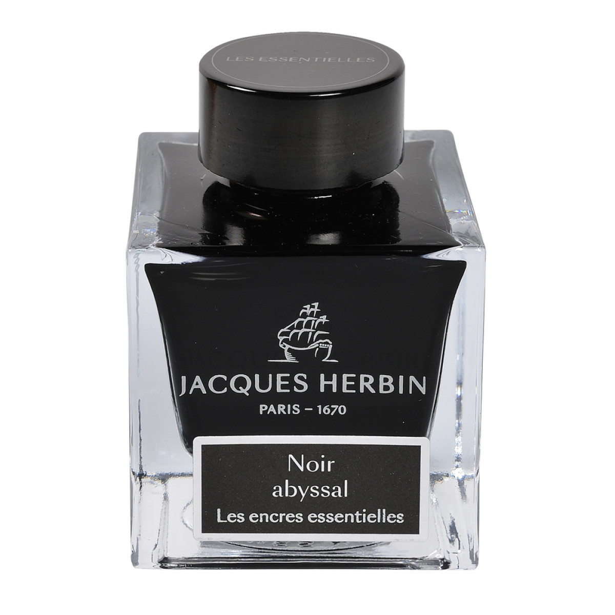 Флакон с чернилами J. Herbin Noir Abyssal (черный) 50 мл, 13109JT Флакон с чернилами J. Herbin Noir Abyssal (черный) 50 мл, артикул 13109JT. Фото 1