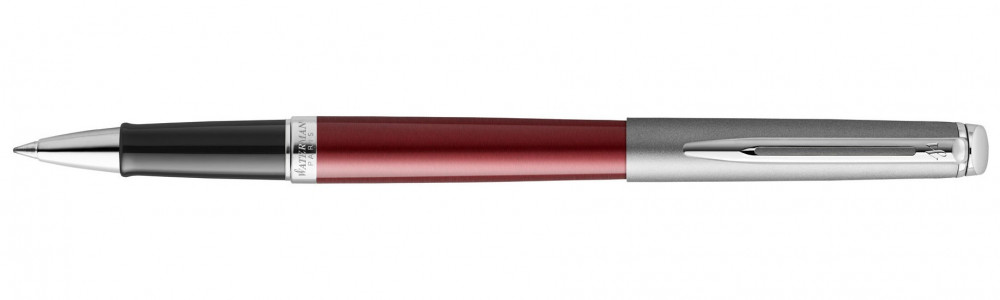 Ручка-роллер Waterman Hemisphere Entry Stainless Steel Red, артикул 2146625. Фото 1
