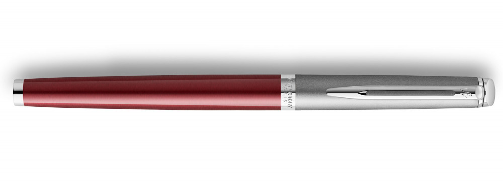 Ручка-роллер Waterman Hemisphere Entry Stainless Steel Red, артикул 2146625. Фото 2