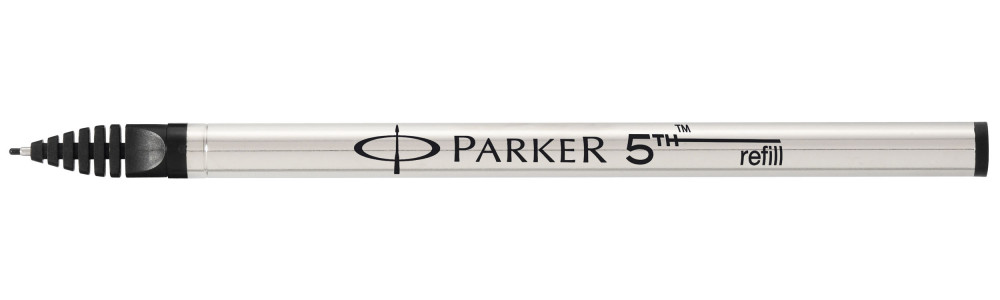 Стержень для ручки 5й пишущий узел Parker черный F (тонкий), артикул S0958810. Фото 1