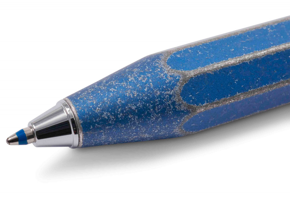 Шариковая ручка Kaweco AL Sport Stonewashed Blue, артикул 10000730. Фото 2
