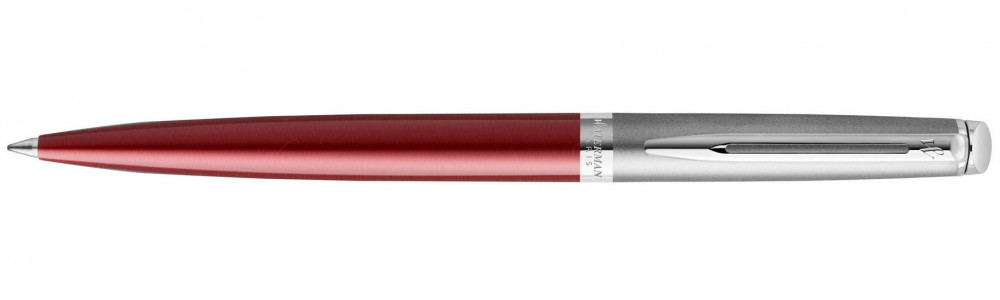 Шариковая ручка Waterman Hemisphere Entry Stainless Steel Red, артикул 2146626. Фото 1