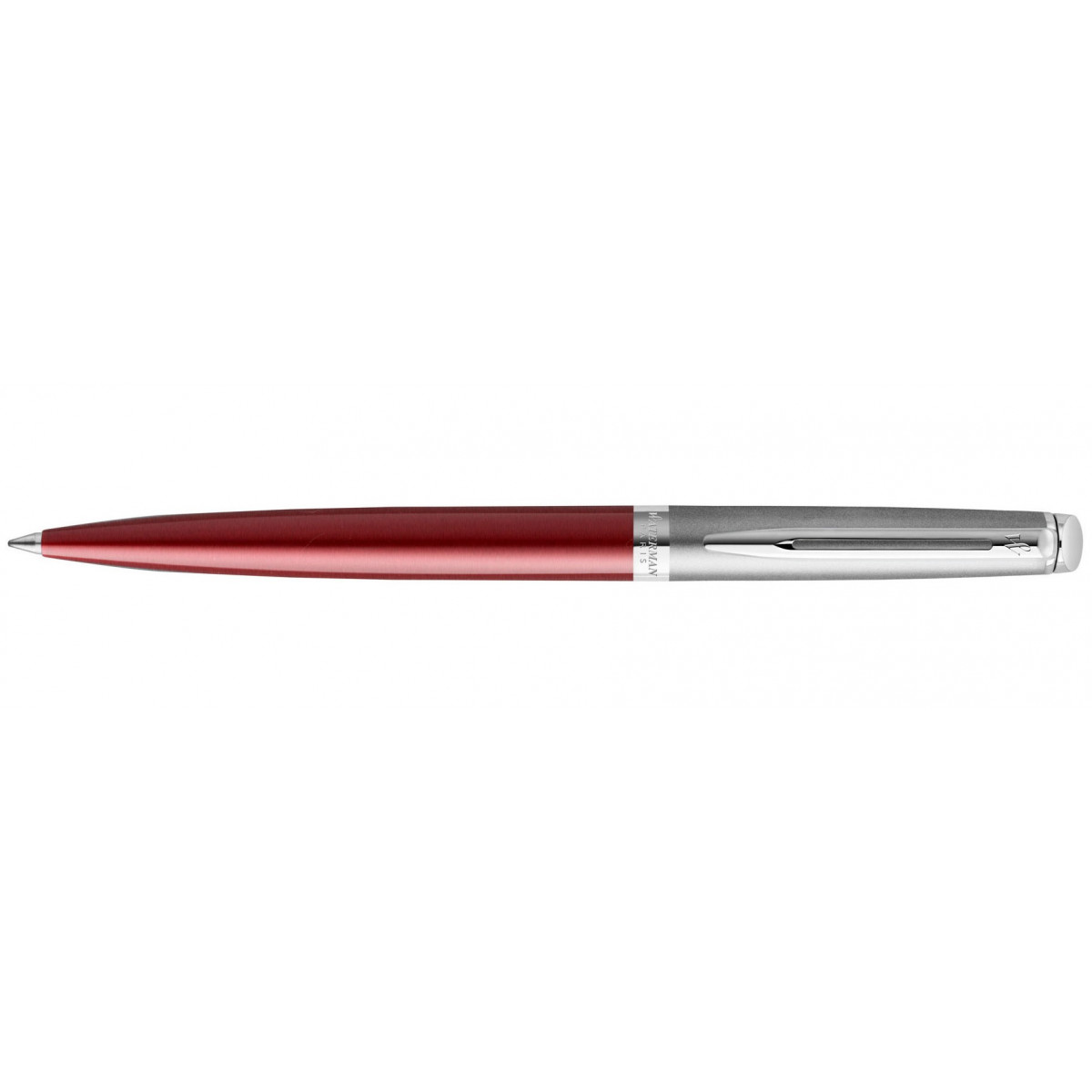 Шариковая ручка Waterman Hemisphere Entry Stainless Steel Red, артикул 2146626. Фото 1