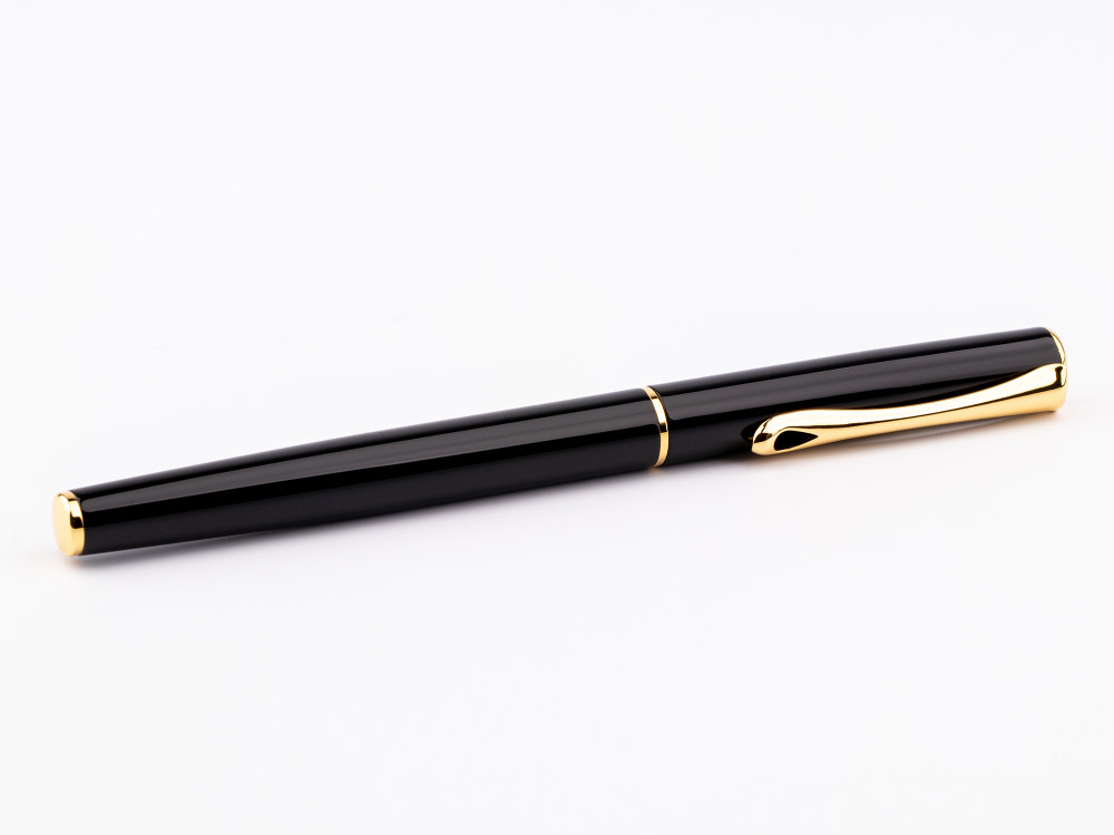Перьевая ручка Diplomat Traveller Black Gold, артикул D40706023. Фото 3