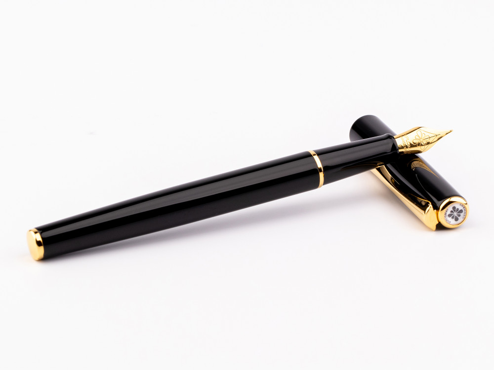 Перьевая ручка Diplomat Traveller Black Gold, артикул D40706023. Фото 4