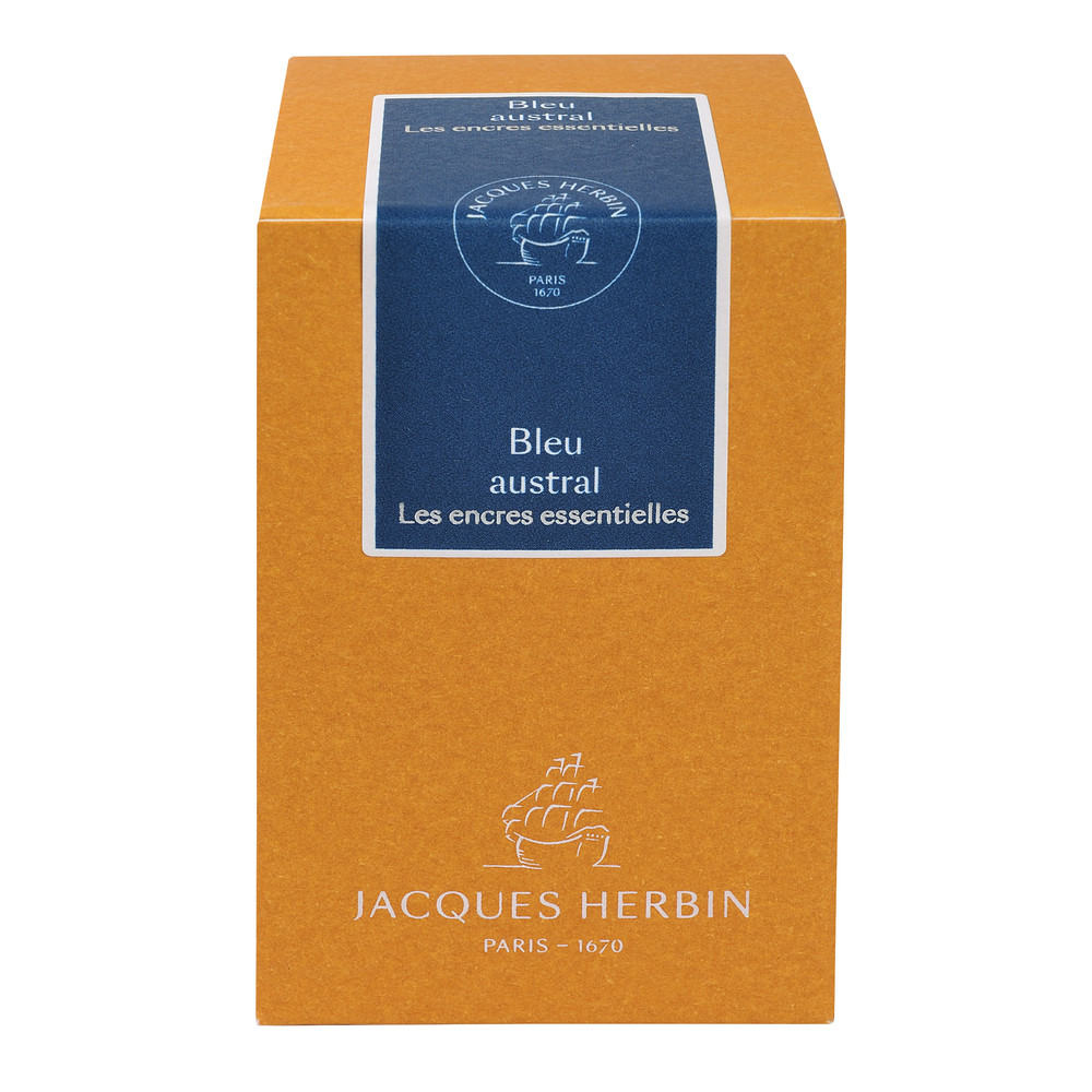 Флакон с чернилами J. Herbin Bleu Austral (сине-зеленый) 50 мл, артикул 13116JT. Фото 2