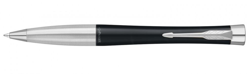 Шариковая ручка Parker Urban Muted Black CT Twist, артикул 2143639. Фото 1