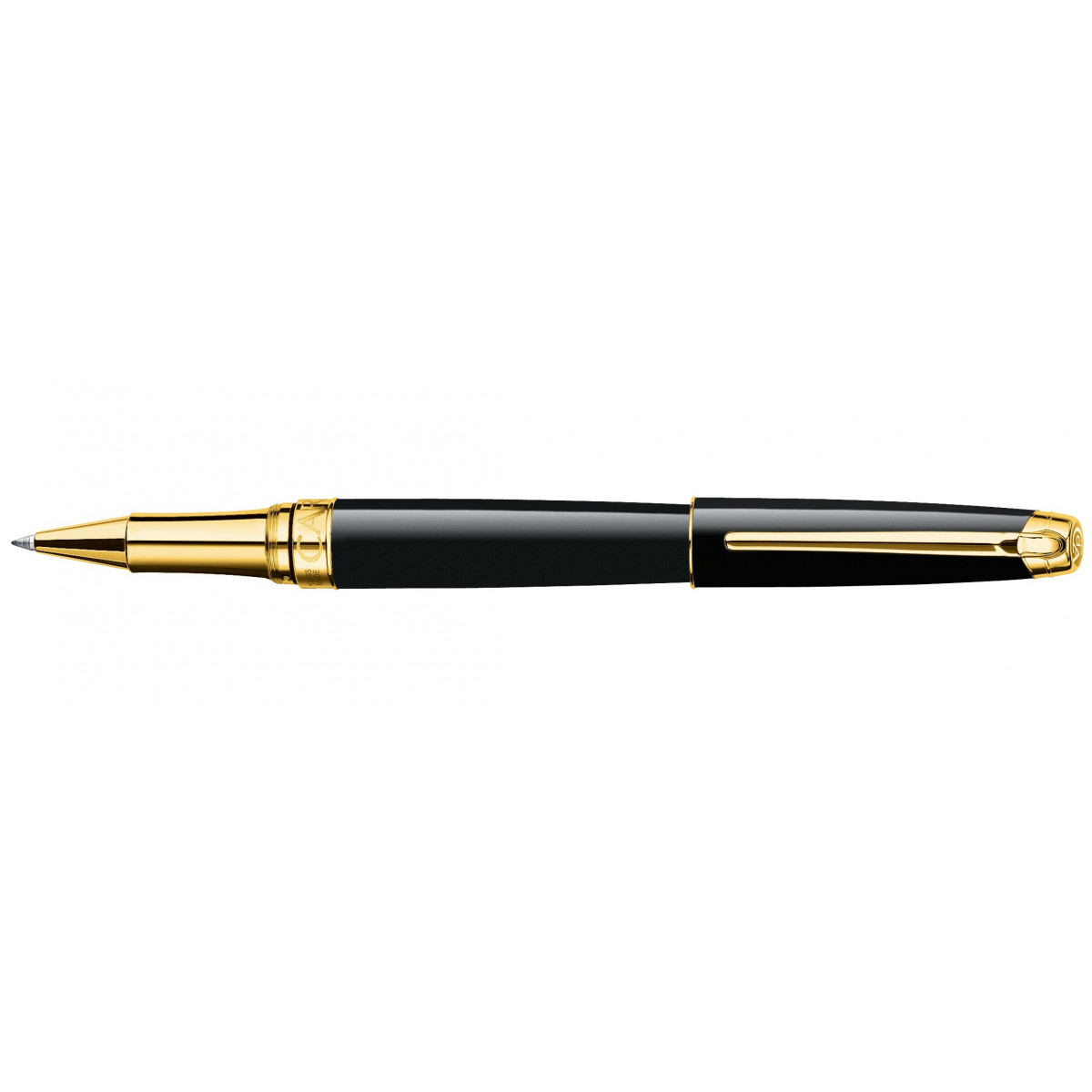Ручка-роллер Caran d'Ache Leman Ebony Black Lacquer GP, 4779.282 Ручка-роллер Caran d'Ache Leman Ebony Black Lacquer GP, артикул 4779.282. Фото 1