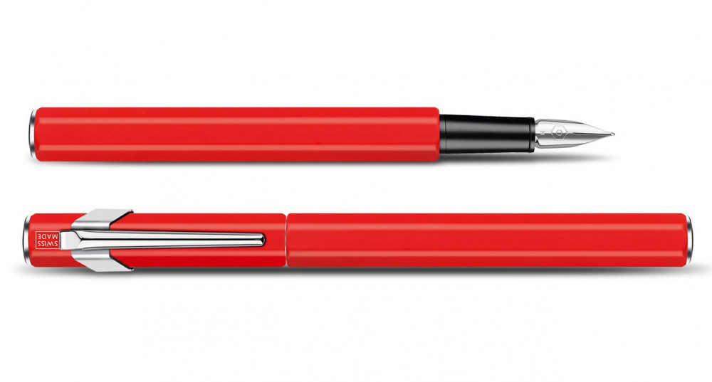 Перьевая ручка Caran d'Ache Office 849 Classic Red, артикул 840.570. Фото 2