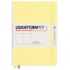Записная книжка Leuchtturm Medium A5 Vanilla твердая обложка 251 стр