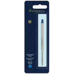 Стержень стандартный для шариковой ручки Waterman синий F (тонкий)