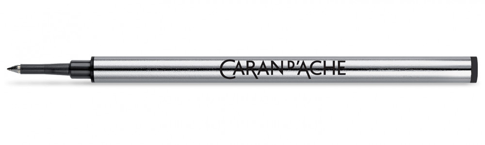Стержень для ручки-роллера Caran d'Ache F (тонкий) черный, артикул 8228.009. Фото 1
