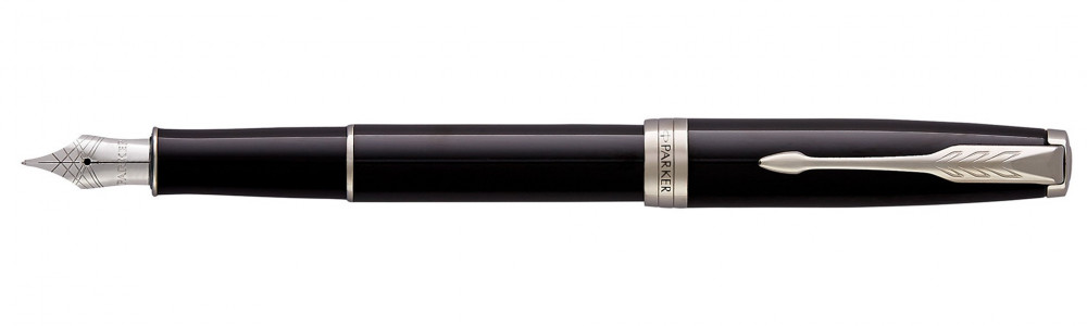 Перьевая ручка Parker Sonnet Black Lacquer CT, артикул 1931499. Фото 1