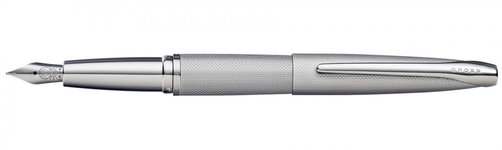 Перьевая ручка Cross ATX Sandblasted Titanium Gray PVD, артикул 886-46FJ. Фото 1