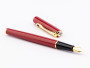 Перьевая ручка Diplomat Traveller Dark Red Gold