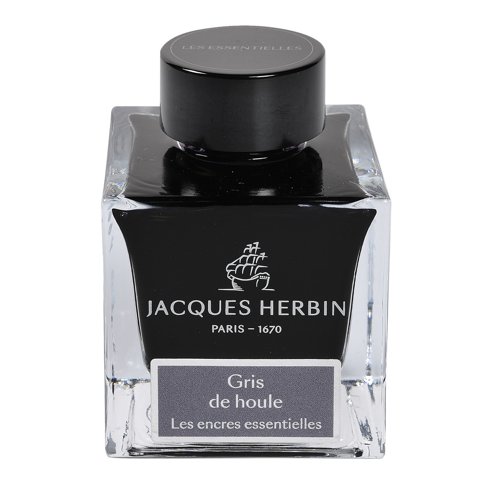 Флакон с чернилами J. Herbin Gris de Houle (серый) 50 мл, артикул 13108JT. Фото 1