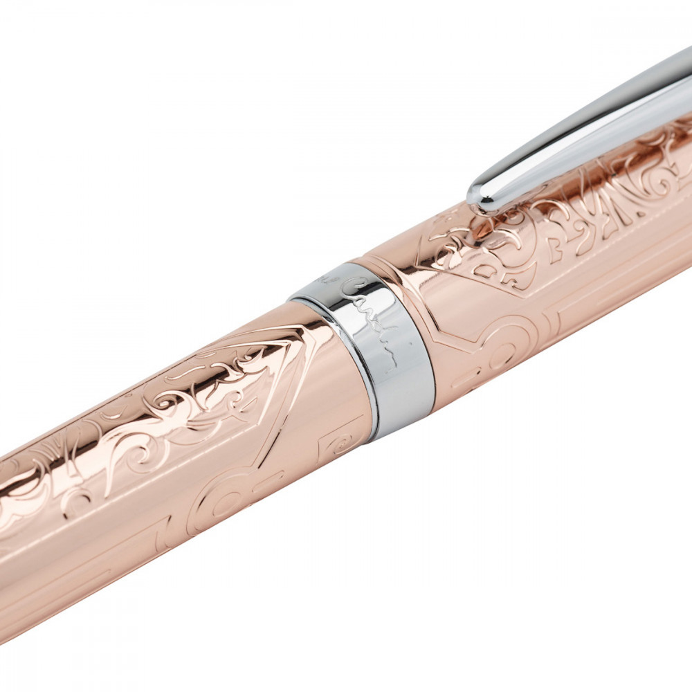 Шариковая ручка Pierre Cardin Renaissance розовое золото гравировка, артикул PC6900BP-R. Фото 4