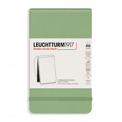 Блокнот Leuchtturm Reporter Pocket A6 Sage твердая обложка 188 стр
