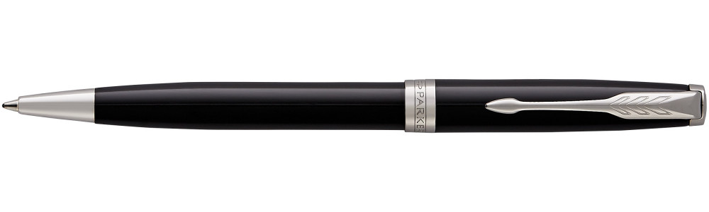Шариковая ручка Parker Sonnet Black Lacquer CT, артикул 1931502. Фото 1