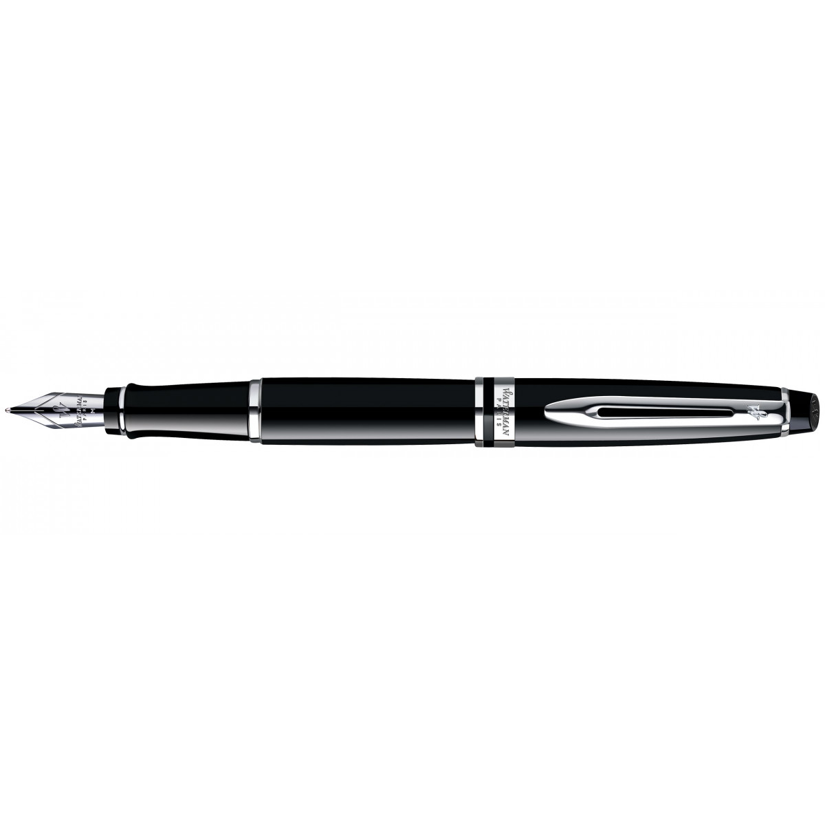 Перьевая ручка Waterman Expert Black Lacque CT, S0951740 Перьевая ручка Waterman Expert Black Lacque CT, артикул S0951740. Фото 1