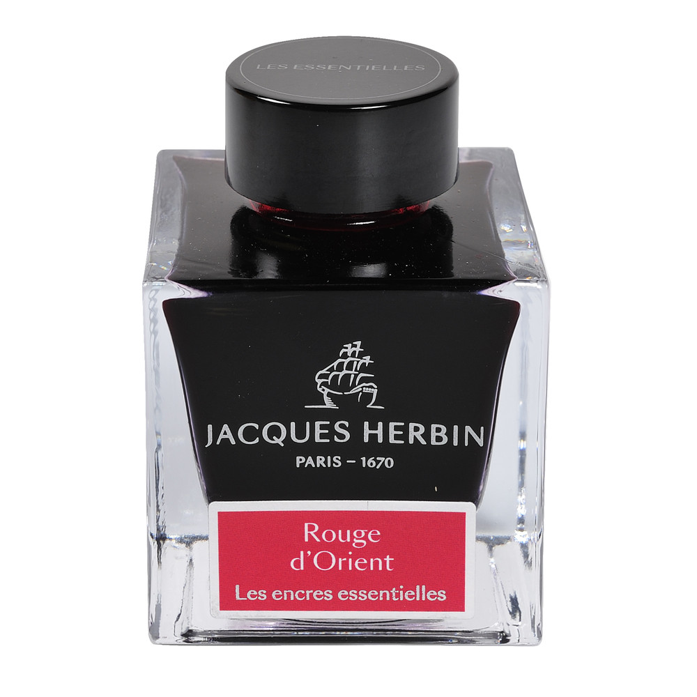 Флакон с чернилами J. Herbin Rouge d'Orien (красный) 50 мл, артикул 13169JT. Фото 1