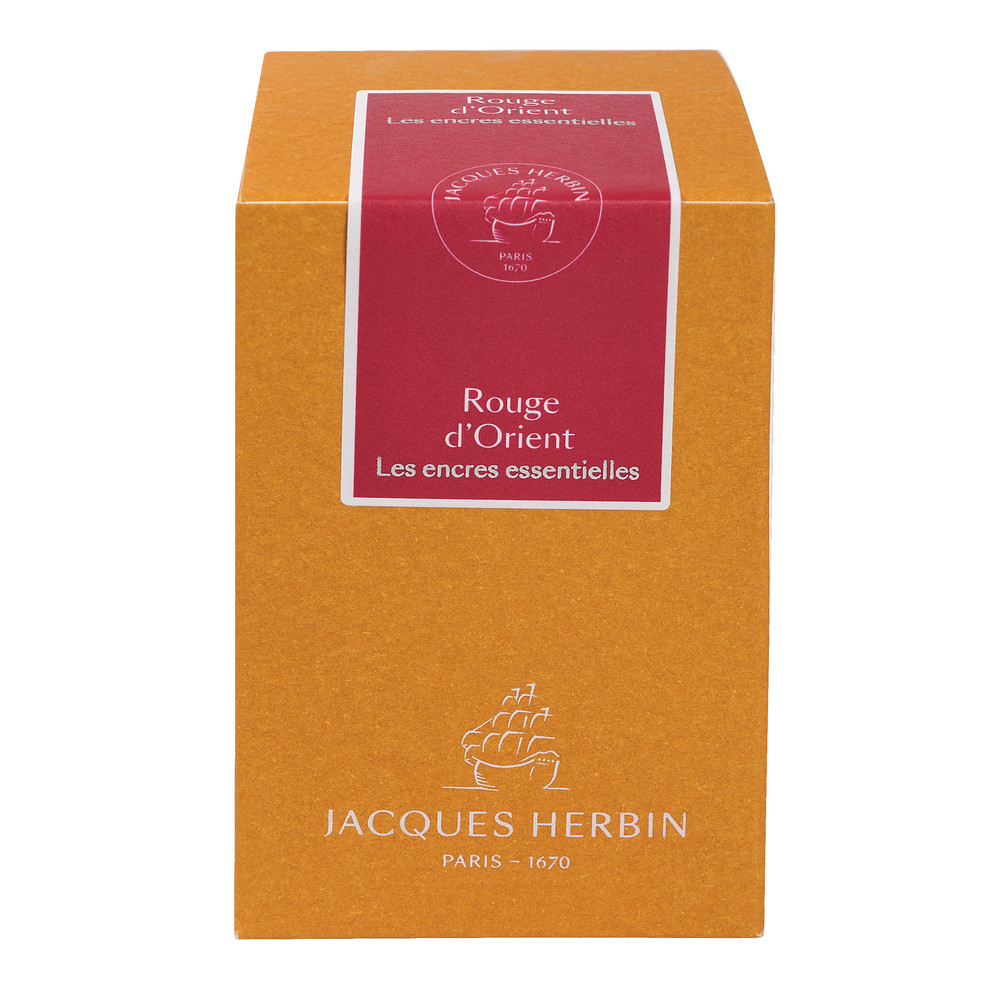 Флакон с чернилами J. Herbin Rouge d'Orien (красный) 50 мл, артикул 13169JT. Фото 2