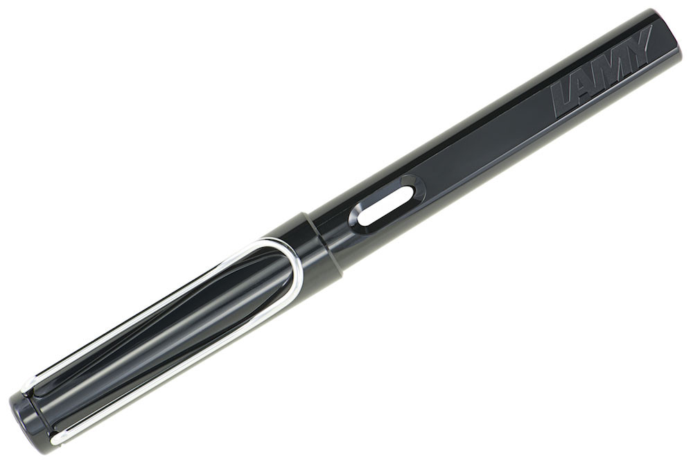 Перьевая ручка Lamy Safari Shiny Black, артикул 4000241. Фото 2