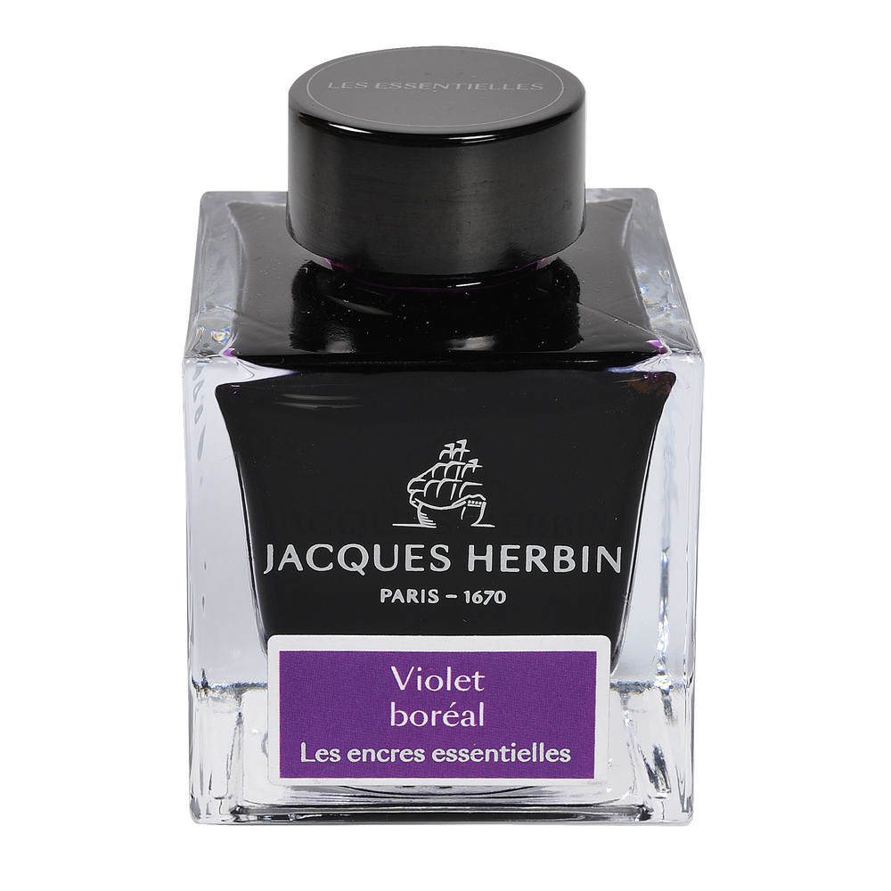 Флакон с чернилами J. Herbin Violet Boreal (фиолетовый) 50 мл, артикул 13173JT. Фото 1
